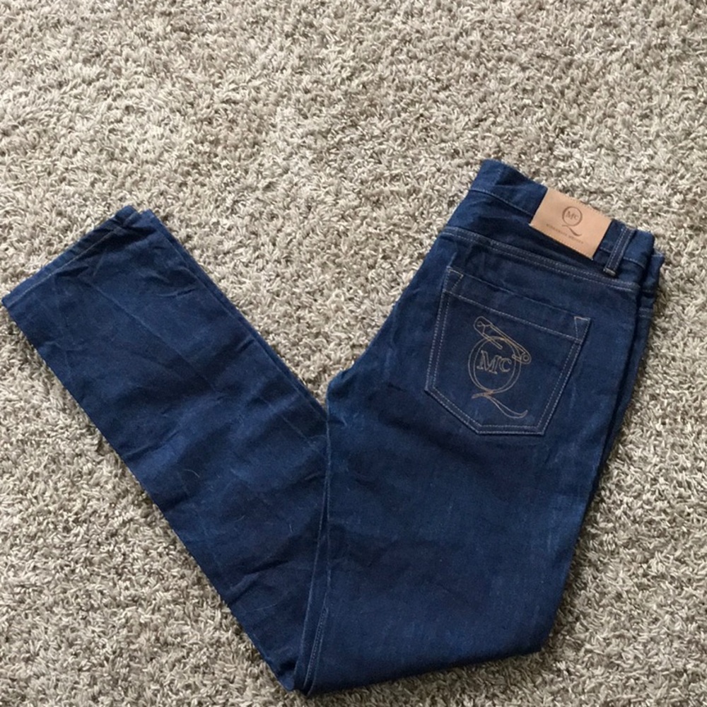 McQueen Alexander McQueen denim jeans men’s